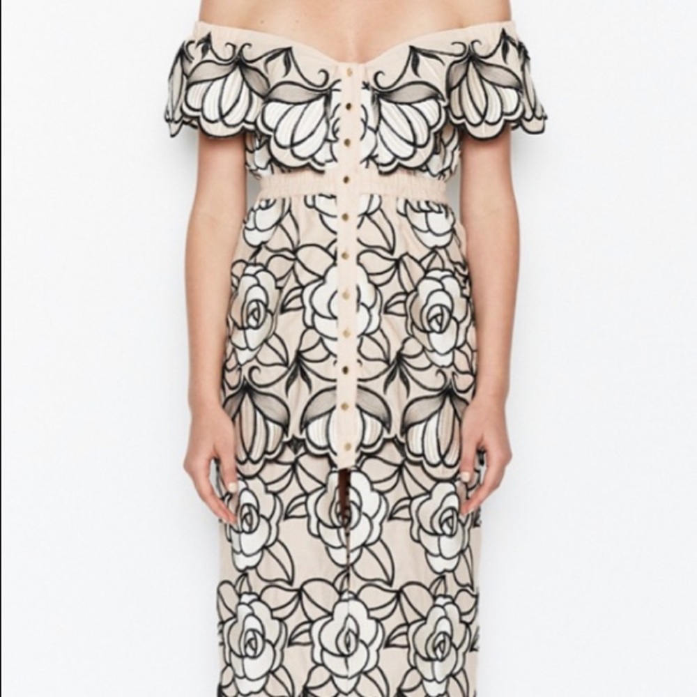 NWOT Alice McCall Tutti Frutti Embroidered Dress